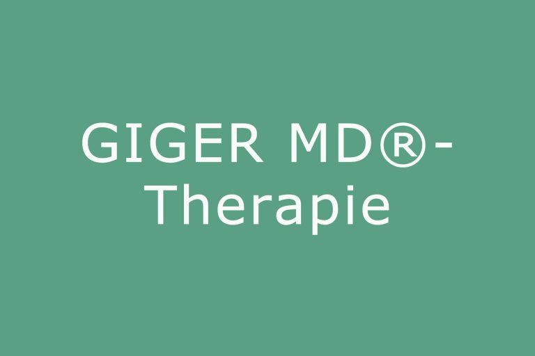 Giger MD Therapie bei Parkinson