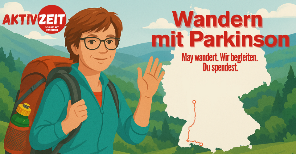 Spendenaktion: Wandern mit Parkinson