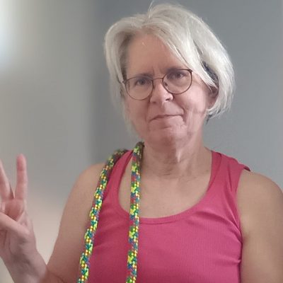 Alltagsheldin Elke Kampa mit einem Rope-Flow-Seil